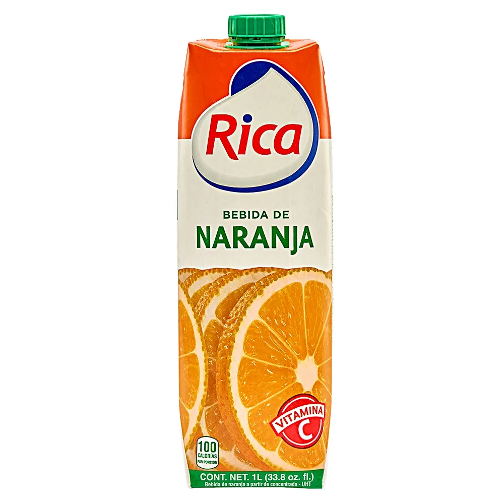 Jugo Rica NARANJA 1 Lit