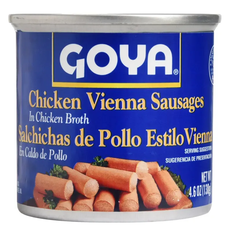 Goya Salchichas Vienna De Pollo 48/4.6 Oz