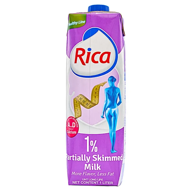 Rica Leche Semi Descremada 1% Lt