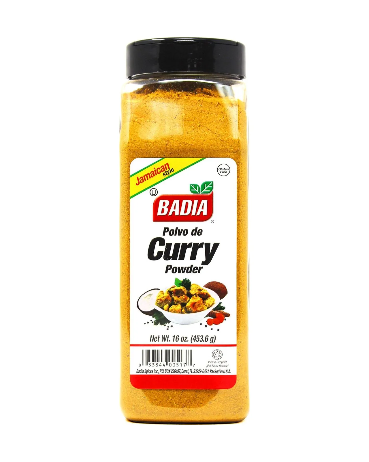 Badia Curry En Polvo 16 oz (Jarra)