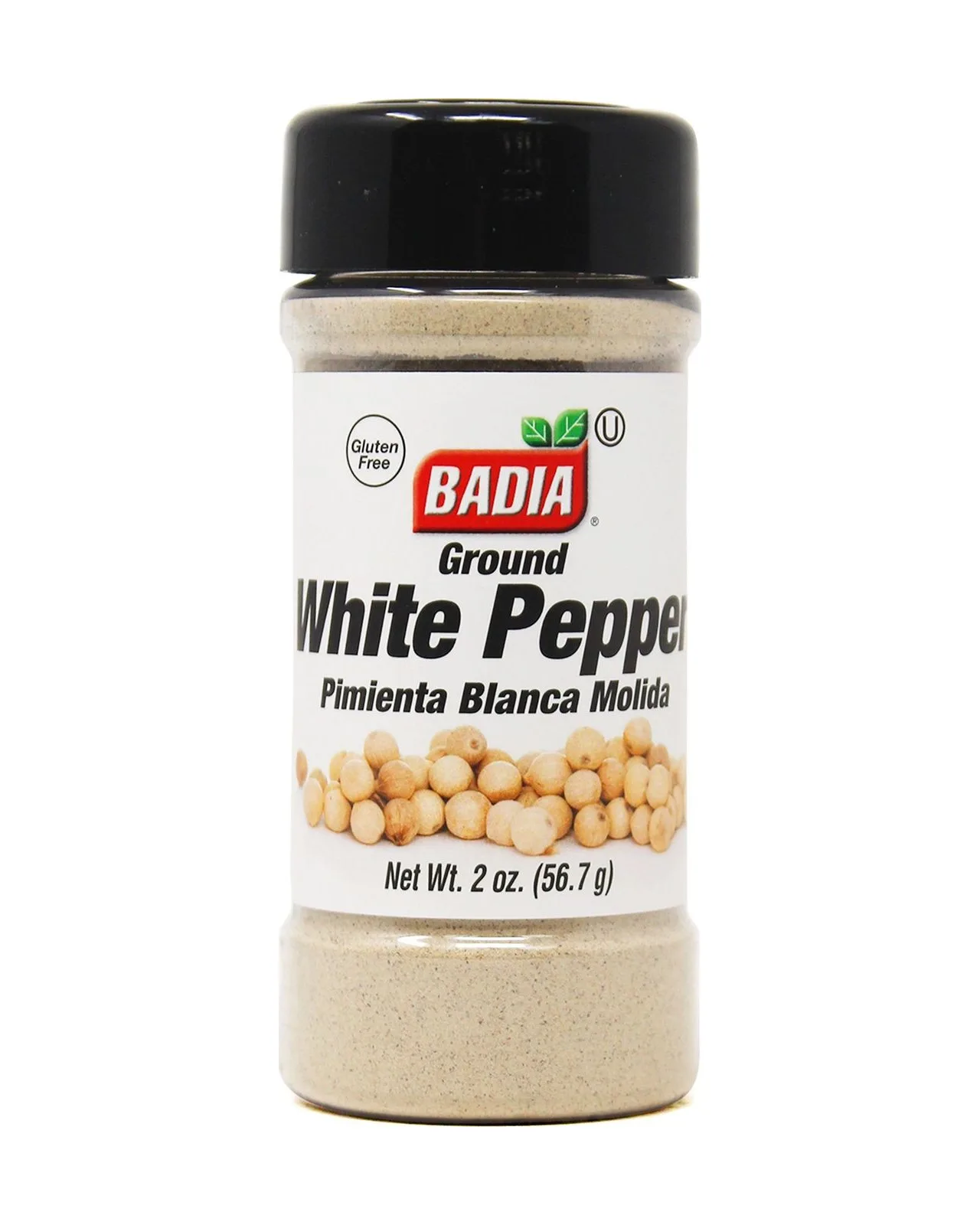 Badia Pimienta Blanca Molida 2 oz (Pote)