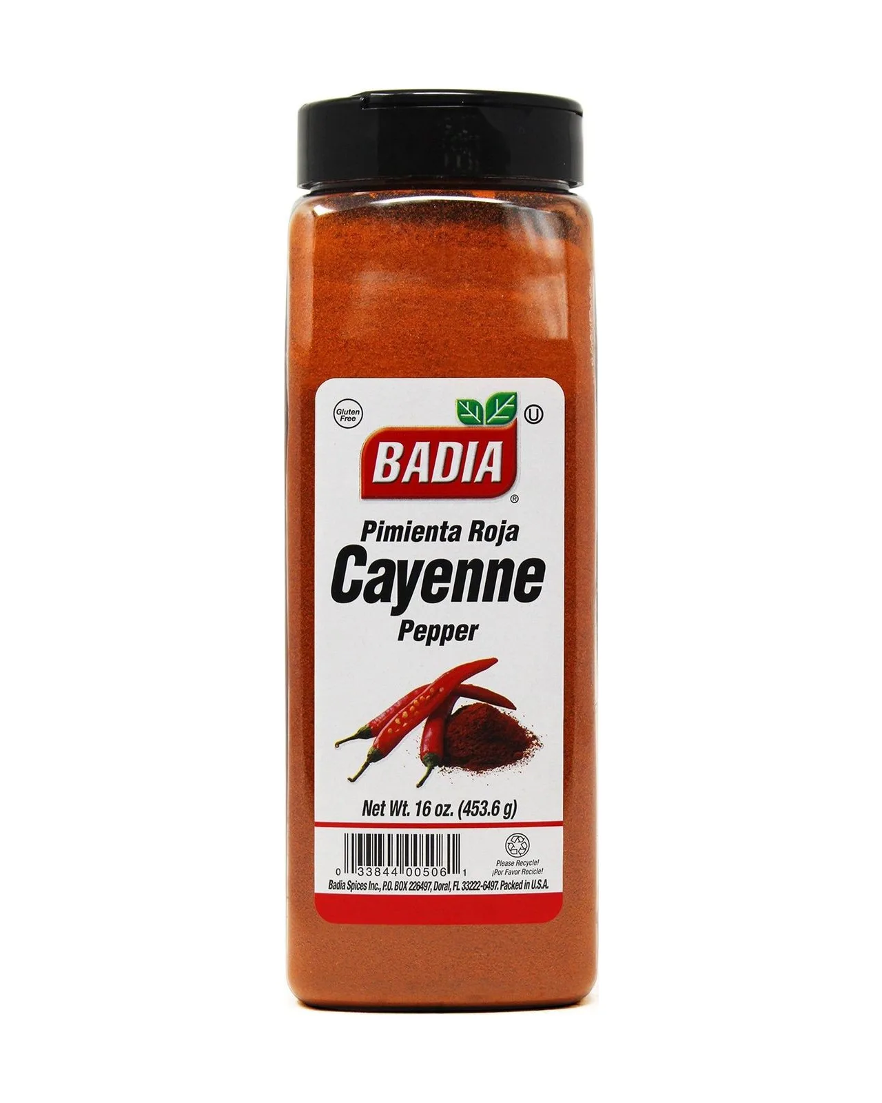 Badia Pimienta Roja Cayena 16 oz (Jarra)