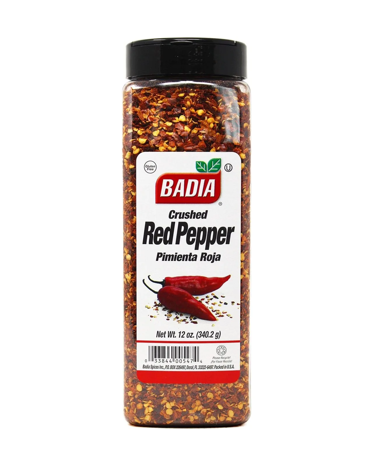 Badia Pimienta Roja Triturada 12 oz (Jarra)