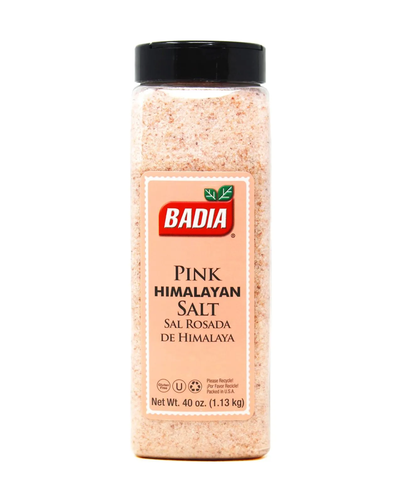 Badia Sal Rosada Himalaya 6/40 Oz (Jarra)