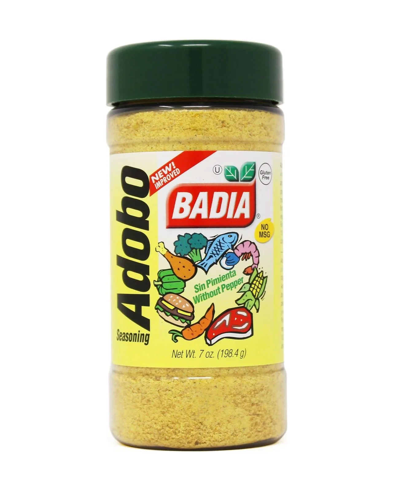 Badia Sazon Adobo Sin Pimienta 6/7 Oz (Pote)