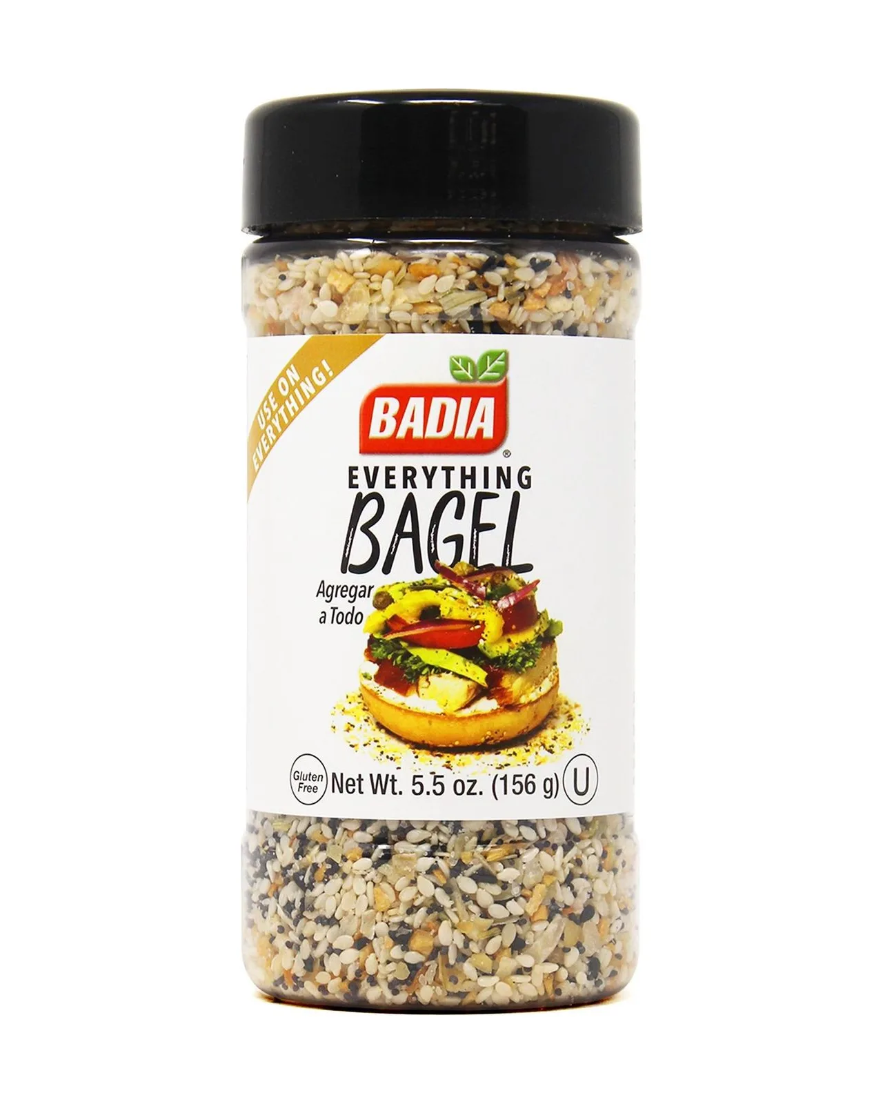 Badia Sazón Bagel Todo (Everything) 5.5 oz (Pote)