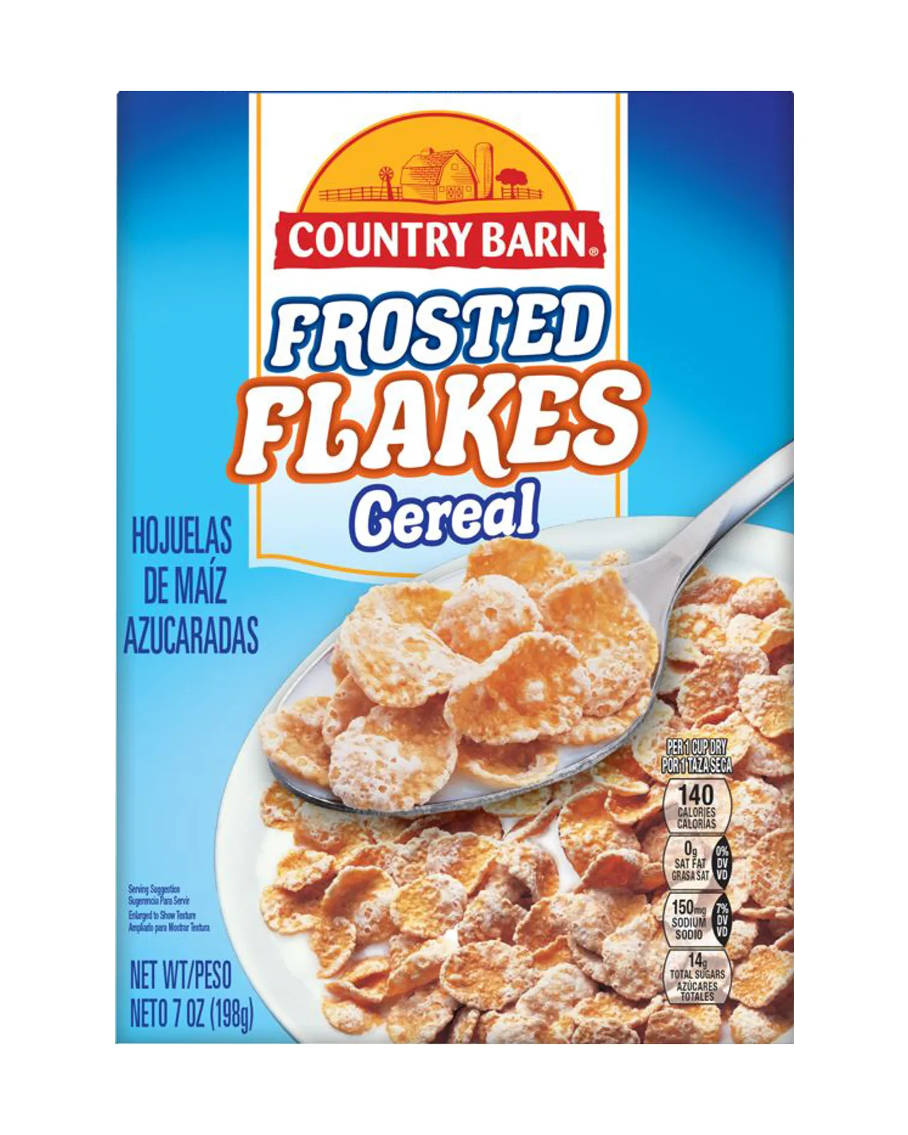 Cntry Barn Cereal Frosted Flakes 12/7 Oz