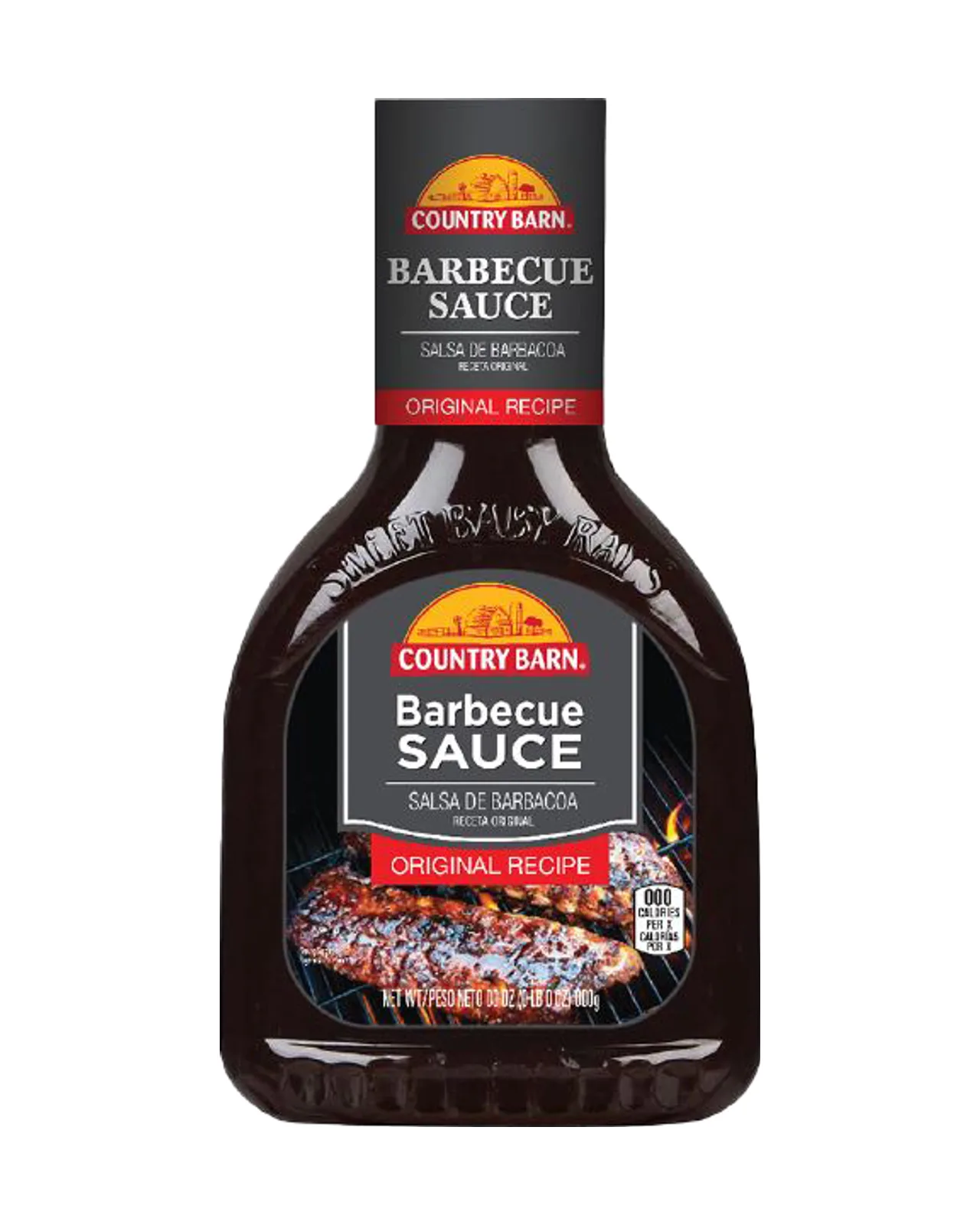 Cntry barn salsa original bbq sauce 12/18 oz
