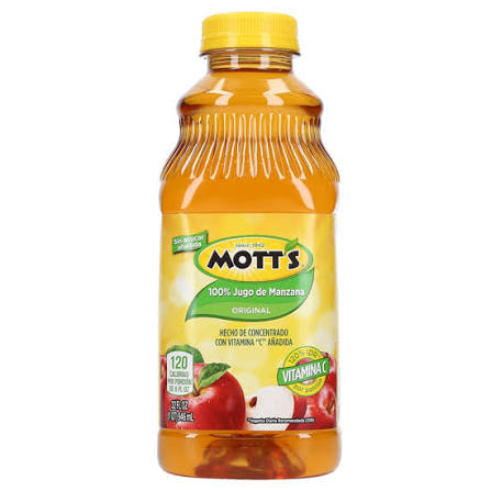 Jugo Mott Manzana 12/32 Oz