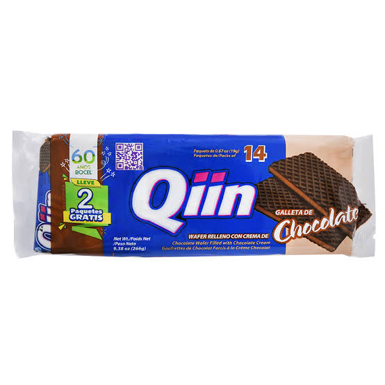 Qiin Wafer Chocolate 18/12/19 G