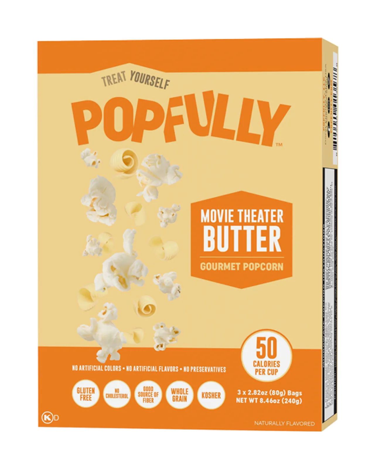 Popfully Palomitas Maíz Movie Theater Butter 3Pk 3.5 Oz