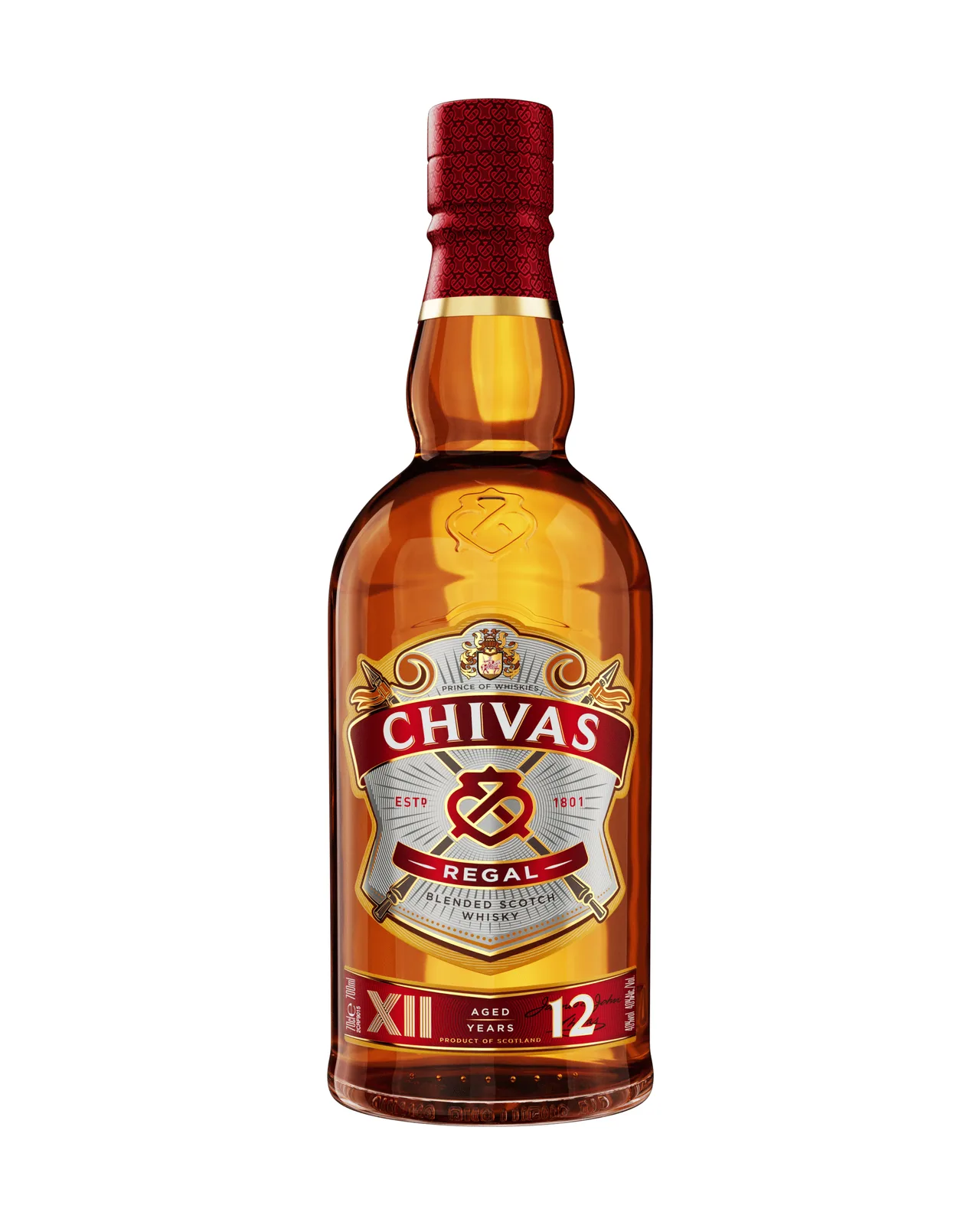 Whisky Chivas Regal 12 Años 750 ml